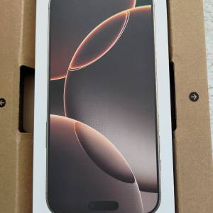 iPhone 16 pro max 256GB 512GB 1TB 水（支持香港所有5G/4G/LTE單卡+eSIM全球網絡）