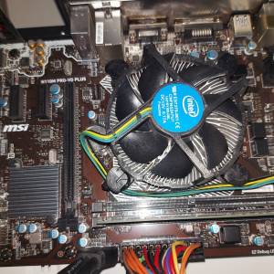 MSI H110M PRO-VD PLUS SOCKET 1151 主板 + 背板 ONLY