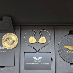 Empire ears Raven matt gold 啞金限量版