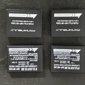 Fujifilm NP-W126 batteries