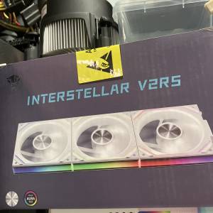 interstellar v2rs兩盒6把argb積木風扇