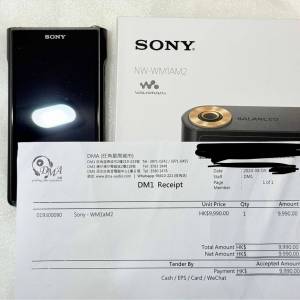 【99%新/有保】二手 SONY NW-WM1AM2 黑磚二代 音樂播放器 128GB 香港Sony行貨