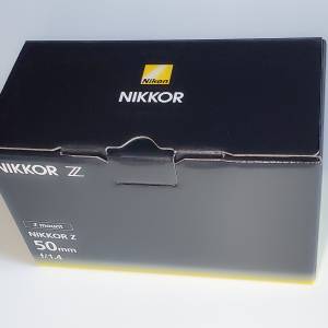 Nikon Z 50mm f1.4 全新 for z9 z8 z6 iii z5 z6 z7