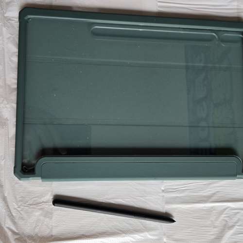 三星Galaxy Tab S8+ 12.4英寸全包防摔軟矽膠套, 加1支 三星原装Tab S8+  S Pen