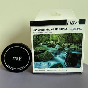 H&Y filter 77mm Magnetic HD MRC ND Kit set ND 8 + ND 64 + ND 1000 磁吸濾鏡系統