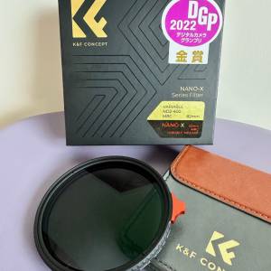 K&F filter 82mm VND 2-400 濾鏡
