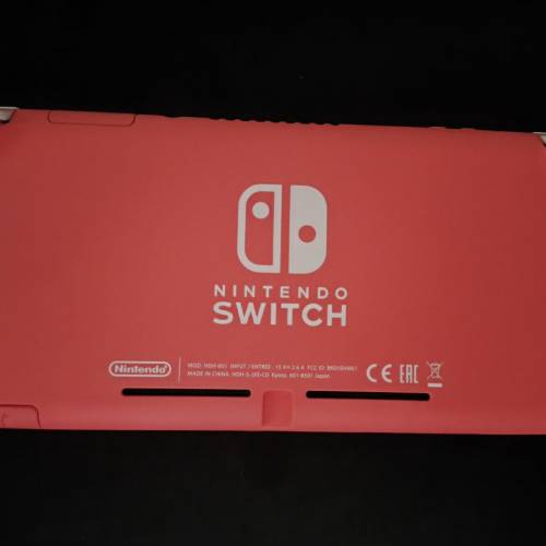 Nintendo Switch Lite 雙系統 粉色 硬改 開心版
