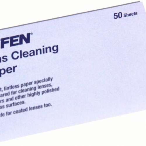 [全新行貨] Tiffen Lens Cleaning Paper( 50 Sheets) 鏡頭紙