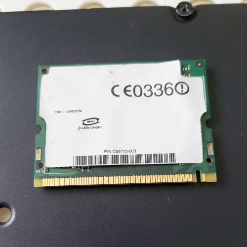 Intel PRO/Wireless 2200BG MiniPCI Notebook Wireless Card (Mini PCI WIFI)