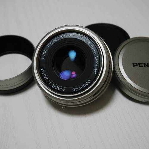Pentax 43mm f1.9 銀色MIJ