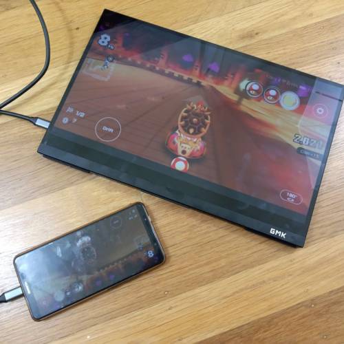 GMKtec Xpanel 可觸控便攜螢幕 14吋 4k 60Hz IPS