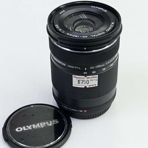 95% New Olympus 40-150mm f4-5.6 M4/3 自動對焦鏡頭, 深水埗門市可購買