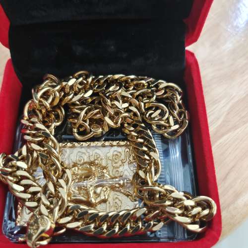 扮野極品越南沙金粗頸鏈