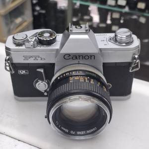 CANON FTB + FD 50MM F1.4