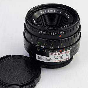 95% New DOMIPLAN automatic 50mm f2.8 手動鏡頭, 深水埗門市可購買