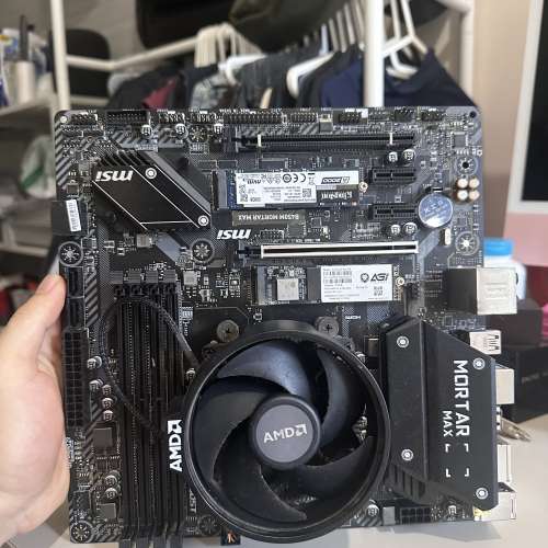 MSI B450M mortar max 壞板
