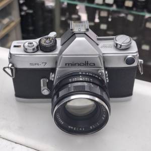 MINOLTA SR-7 + PF 55MM F1.8 全正常