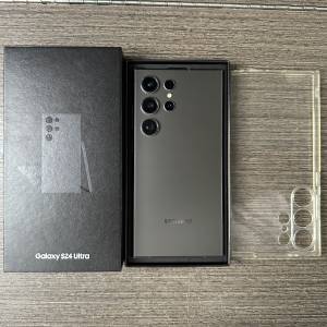 Samsung S24 Ultra 256gb港行雙卡，冇修冇拆,所有功能正常！全套齊！