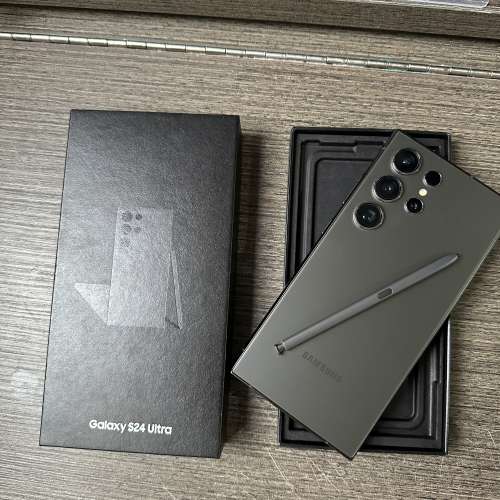 Samsung S24 Ultra 256gb港行雙卡，冇修冇拆,所有功能正常！全套齊！