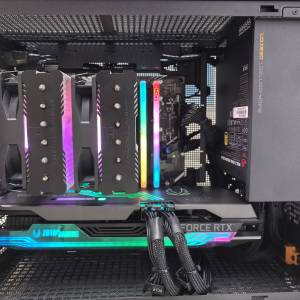 i5 13600KF ASUS B760M-A Team Delta 32GB 1TB SSD M.2 ZOTAC 3080 ASUS ROG 1000W