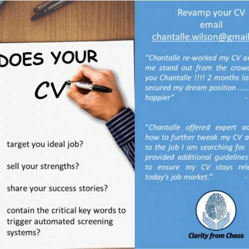CV Resume & Cover Letter Professional Advisory - 專業履歷更改服務