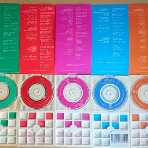歷史物品Sailormoon美少女戰士日版single CD一set 5張