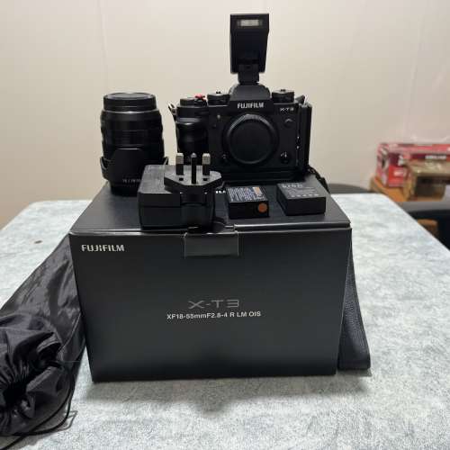 Fujifilm X-T3 with 18-55mm kit 鏡頭套裝
