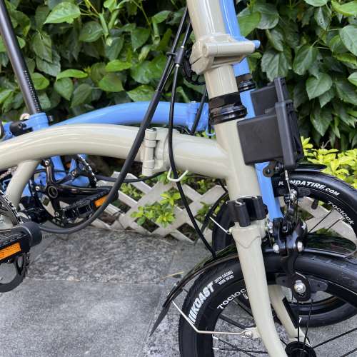 MINT BOB3 14吋 3速鉻鉬鋼車架 小布式折叠車 送前後蛙燈叮叮