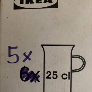 Ikea 玻璃杯