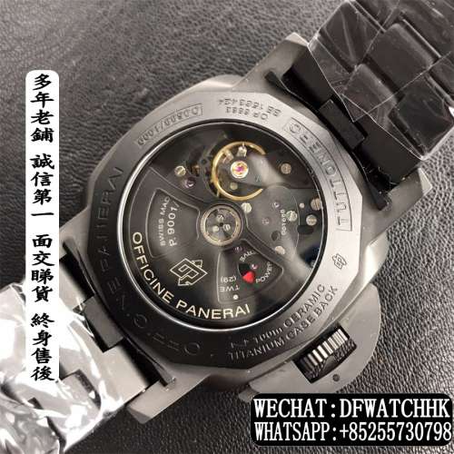 Panerai PAM438 全黑陶瓷錶 44mm