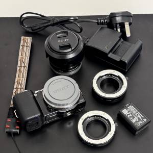 Sony NEX 5 不連鏡頭$500，連定焦35mm F1.8全套$1500