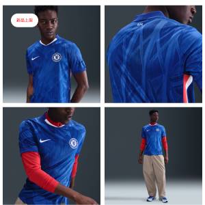 2025/26 賽季車路士主場球迷版 Nike Dri-FIT 男子足球球衣