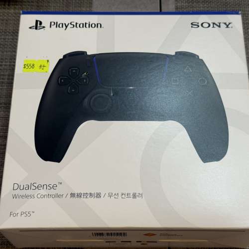 95% New PS5 手制 DualSense 黑白色 共兩個 不散賣
