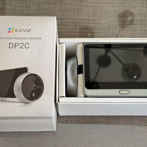 EZVIZ DP2C 有盒連配件，上手住客留低