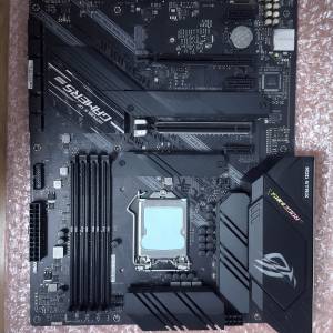10代 二手 ASUS STRIX B460-F GAMING B460 DDR4 LGA1200 ATX MB