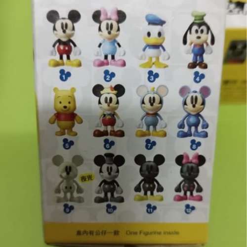 全新7–11迪士尼小熊維尼米奇老鼠匙扣（不散賣）New disney mickey mouse winnie t...