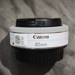 canon 40/2.8 STM EF 佳能 40mm 40 冇盒冇單冇證 鏡片通透冇花冇霉微塵 95%以上新 ...