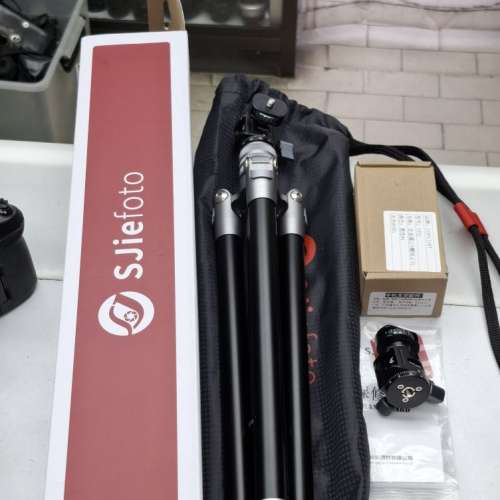 SJIEFOTO U-215 輕型腳架 LIKE NEW  LEAPLIGHT LYD1 超小型波頭 LIKR NEW