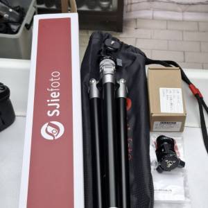 SJIEFOTO U-215 輕型腳架 LIKE NEW  LEAPLIGHT LYD1 超小型波頭 LIKR NEW