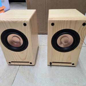 全新品 - 實木迷宫音箱 3寸全頻喇叭單元 靚聲 一對