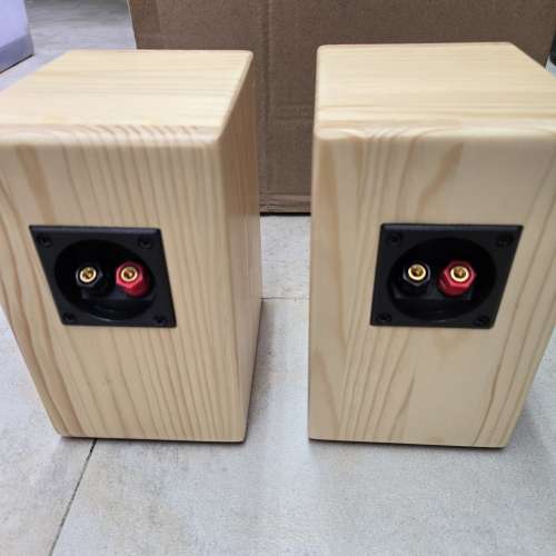 全新品 - 實木迷宫音箱 3寸全頻喇叭單元 靚聲 一對