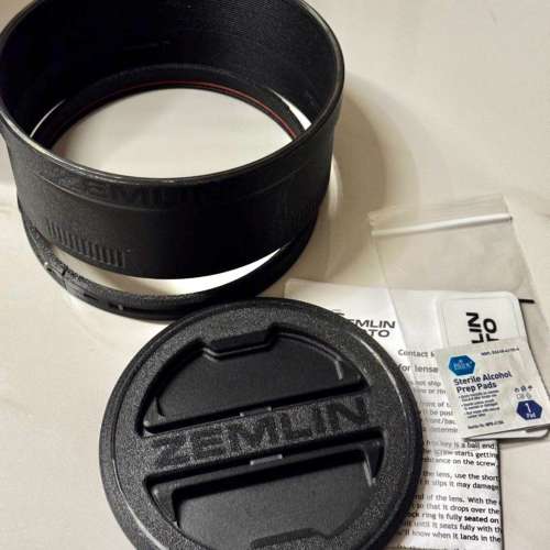 Zemlin Sony 600GM 遮光罩 7cm 連鏡頭蓋