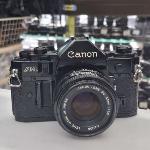 CANON A-1+ FD 50MM F1.8 全正常