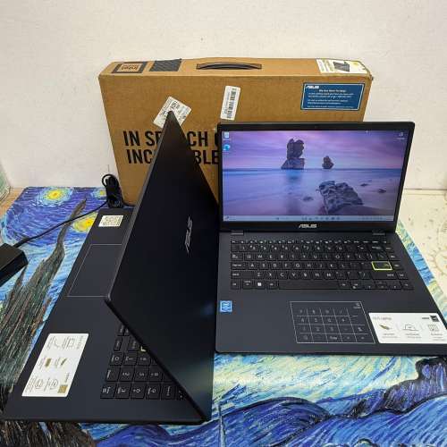 (超抵用華碩文書機🔥)ASUS Intel(R) N4020 CPU /4GB Ram/64,128GB SSD/文書一流/超...