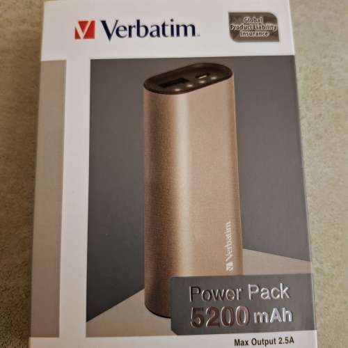 全新Verbatim 5200mAh外置充電器
