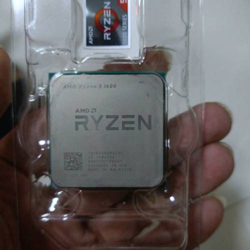 Ryzen 5 1600+全新AMD散熱風扇