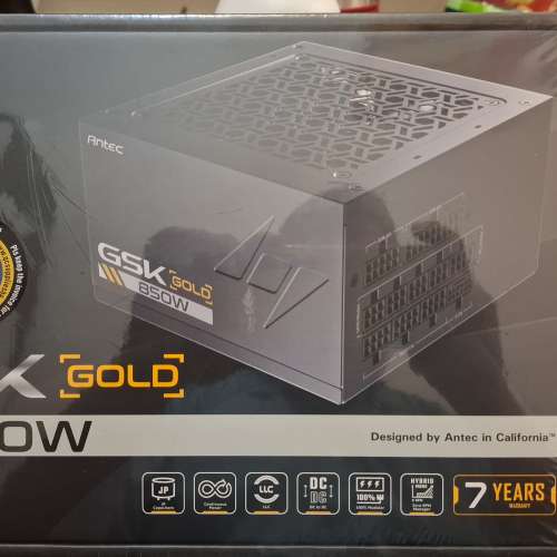 出售全新Antec GSK 850 Atx3.1金牛