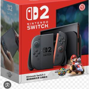 Switch2主機 連馬里奧賽車dlc版