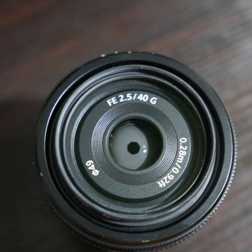 Sony FE 40mm F2.5 G