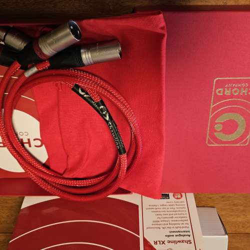 CHORD XLR 靚線...Vermouth RCA 1M